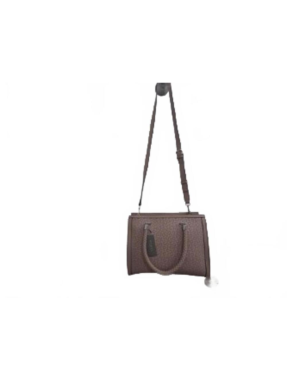 Guess Elegant Brown Crossbody and Handbag with Dual Compartments